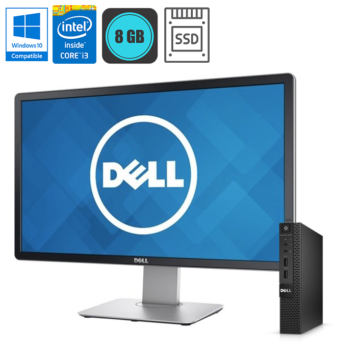 Dell Optiplex 3020M Micro + 23'' FHD P2314h Dell Optiplex 3020M Micro + 23'' FHD P2314h